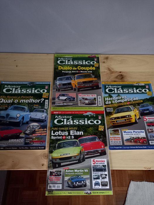 Revistas Motor Classico Comparativos