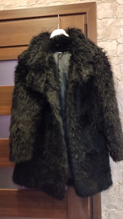 Płaszcz Teddy futerko rozm. L.