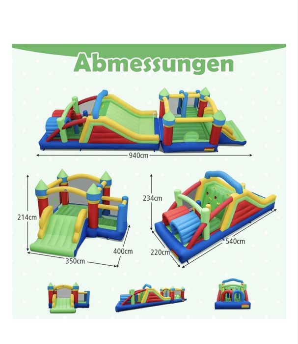 Zamek dmuchany  wynajem