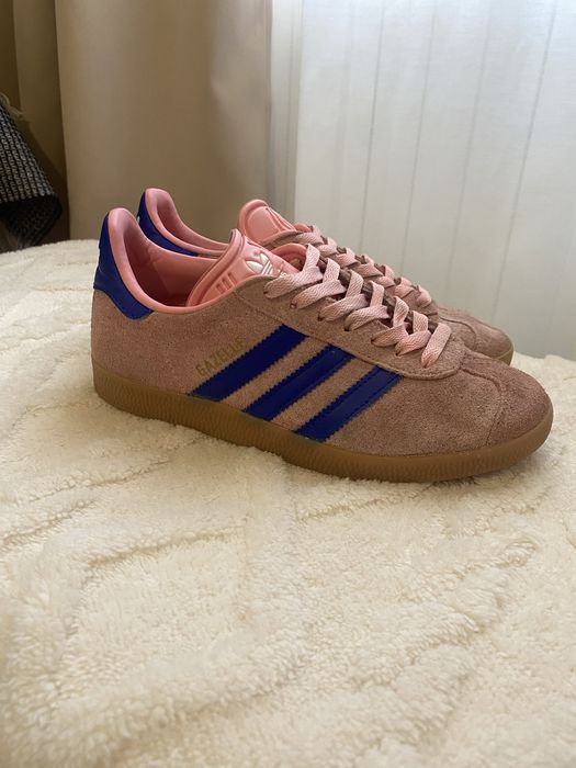 Кеди adidas gazelle 36 розмір pink blue