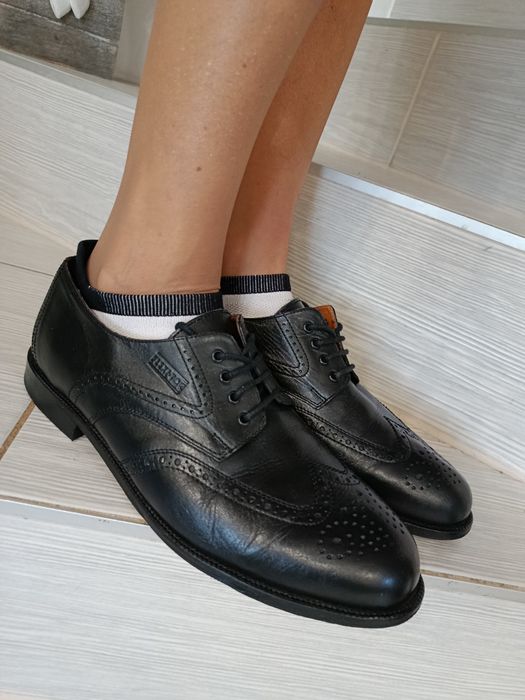 Buty męskie skórzane wizytowe Bio Gerbung  41-42