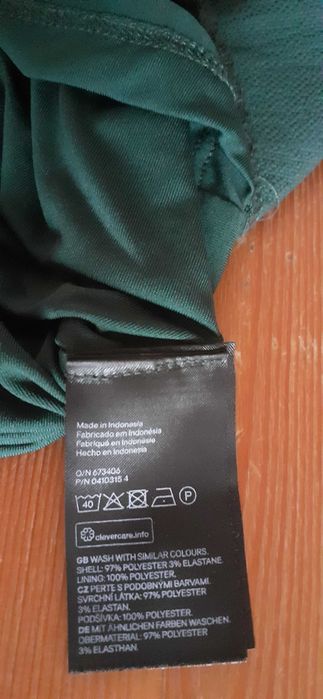 Sukienka H&M butelkowa zieleń