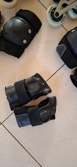 Роліки ,захисна амуніція ,рюкзак