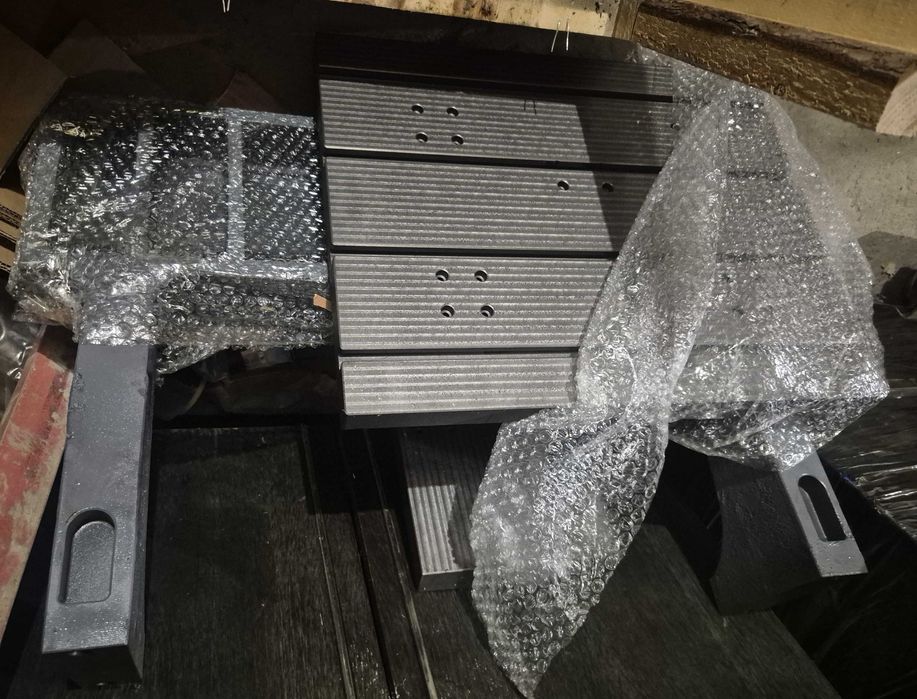 Чавунна станина для фрезерних верстатів ЧПУ, CNC 400х500х150