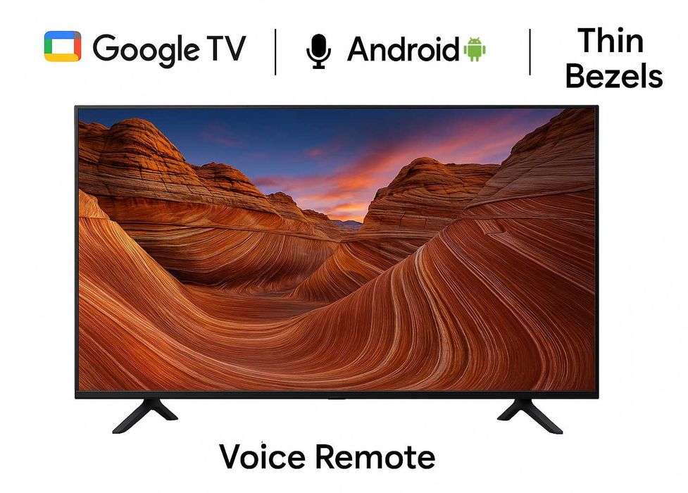 2026р FILIPS 45" Smart TV/Android 15/Wi-Fi/BT/Голосовий пошук