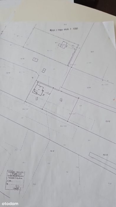 Działka budowlana 1798 m² z utwardzonym dojazdem