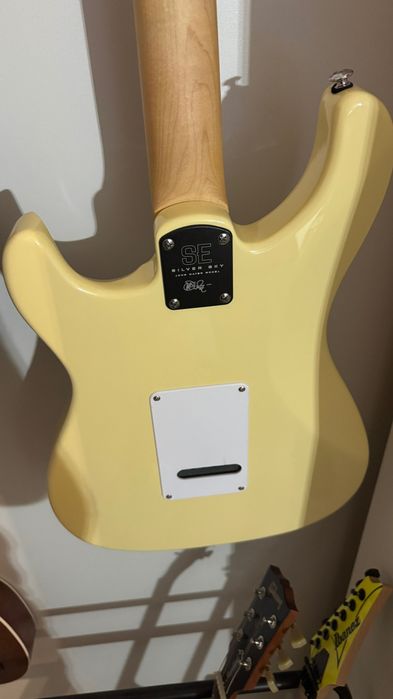 Gitara PRS SE Silver Sky Moon White ( żółta). Jak nowa