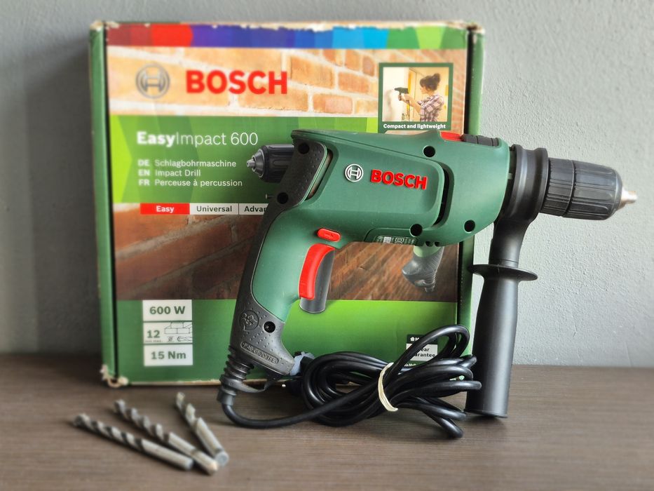 Wiertarka Bosch Easy Impact 600 W super stan