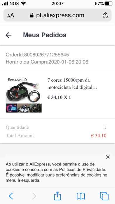 Manómetro LCD Digital ErmaSpeed