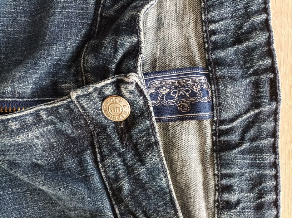 Spodnie jeansowe Viktoria Beckham