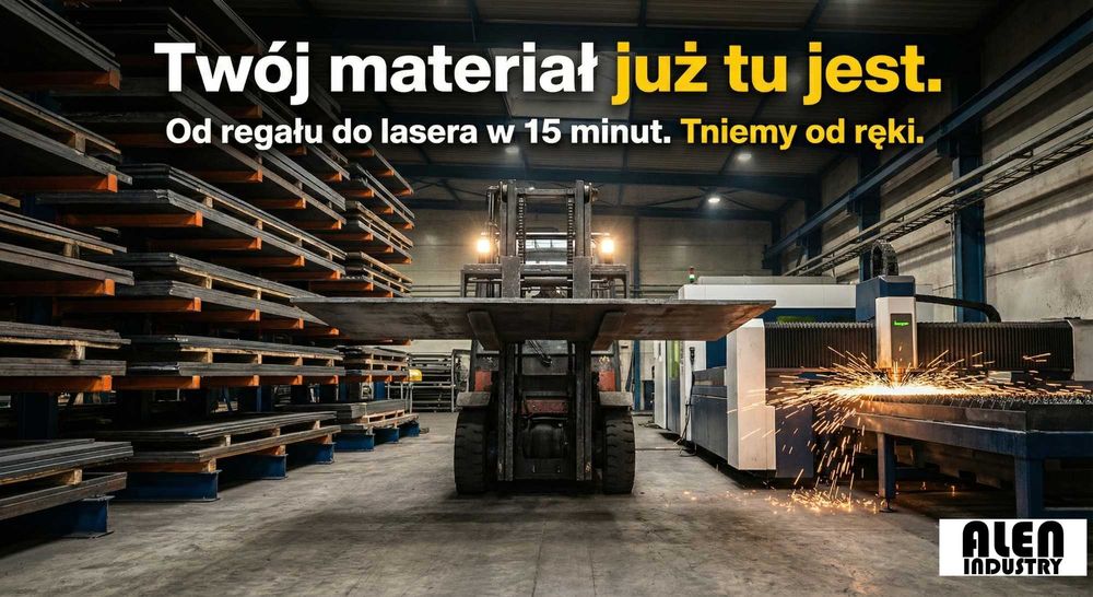 Cięcie LASEREM blach i profili, Gięcie, Walcowanie, Spawanie TIG