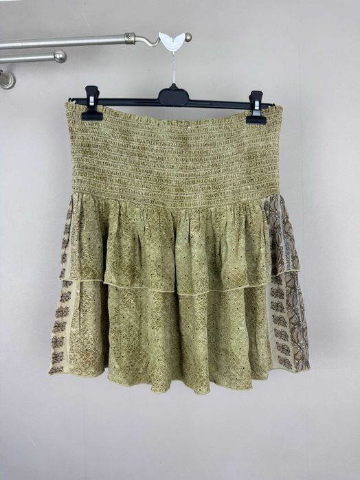 SISSEL edelbo spódniczka spódnica jedwabna 100% silk boho