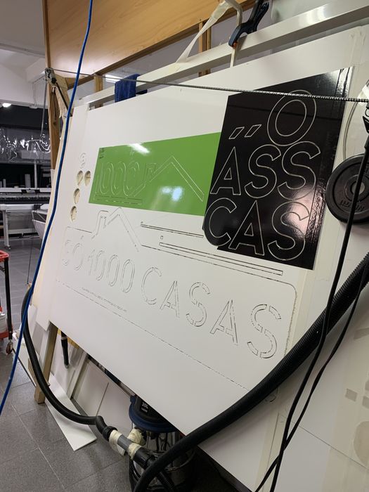 Fresa CNC 2.4mts x 1.2mts Vertical