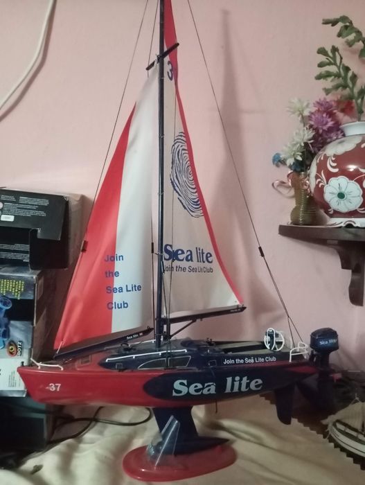 Żaglówka RC woda ląd