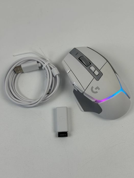 Bezprzewodowa mysz gamingowa Logitech G502 X PLUS White