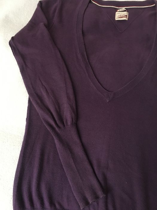 Sweter, Tommy Hilfiger, fiolet, rozmiar S