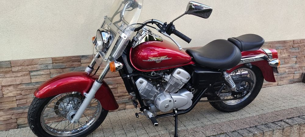 Honda shadow 125 kufry transport