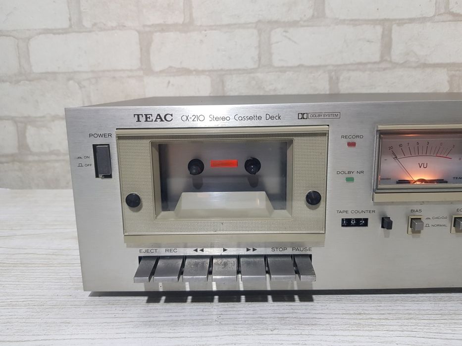 Стерео касетна дека/кассетная  TEAC CX-210 б/у з Німеччини