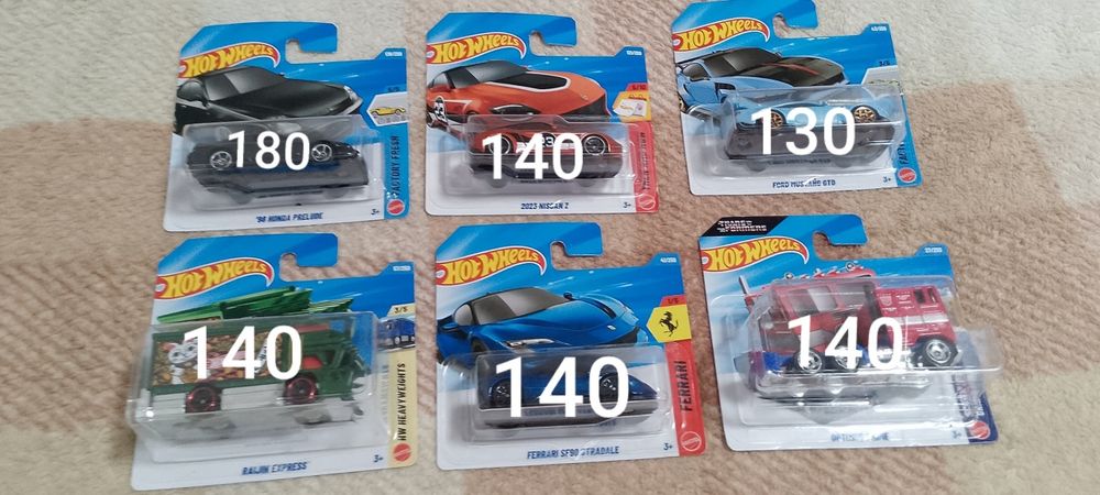 Hot Wheels Honda Nissan Ferrari хот вілс