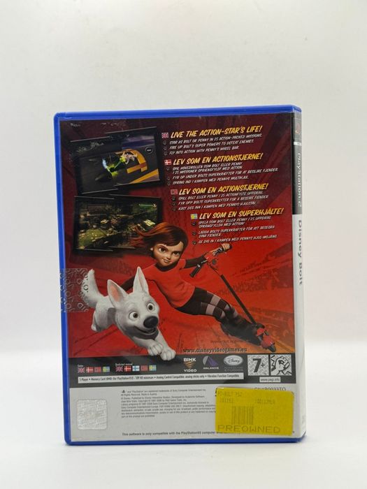 Disney Bolt 3xA Ps2 nr 0905