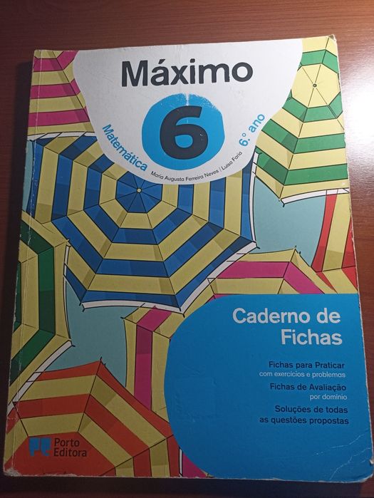 Parte 2 do manual "Máximo 6"+ caderno de fichas-6°ano