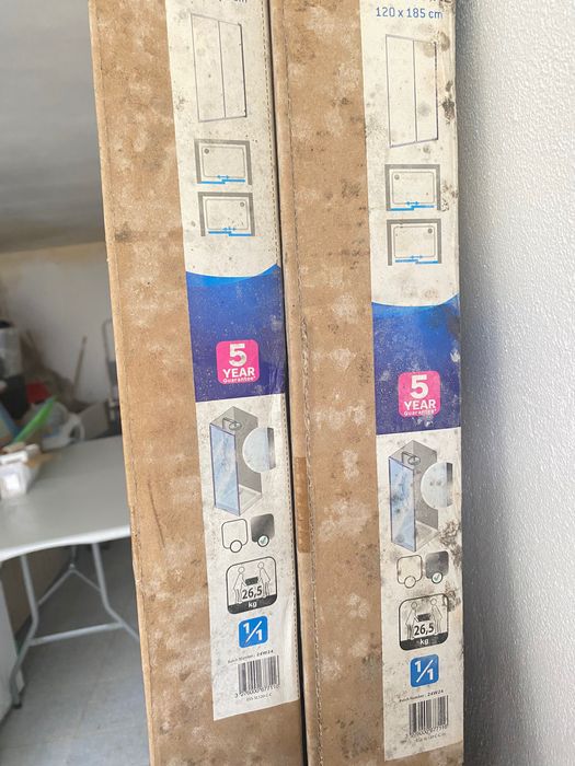 Vidros para base de duche