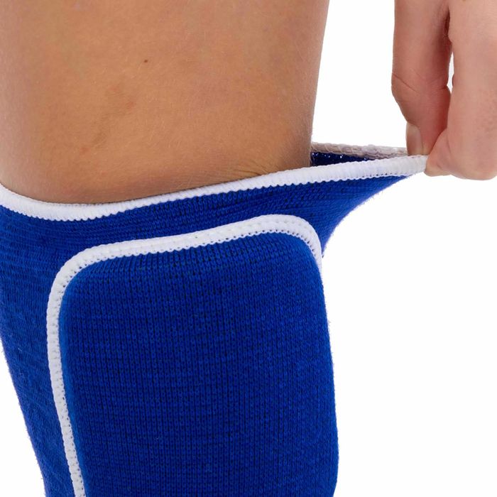 Наколінники спорт дитячі для танців та гімнаст XS 2шт чорний/блакитні