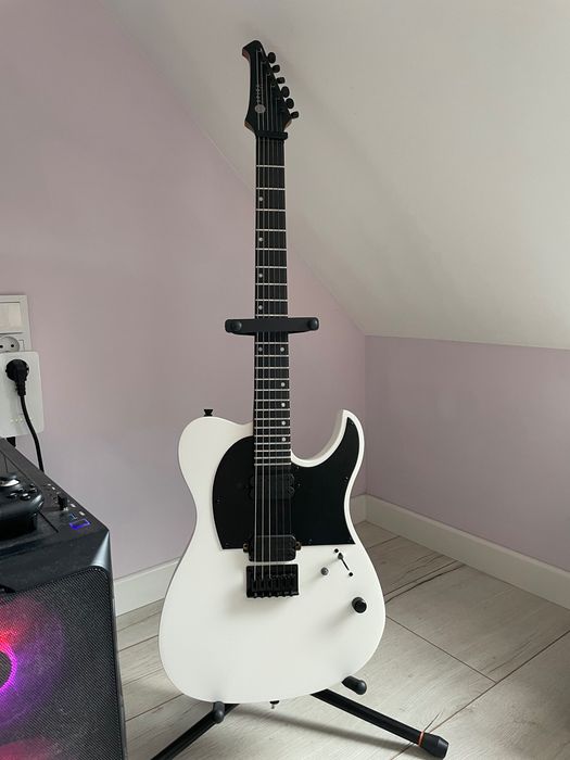 Zestaw: Gitara elektryczna Spira T-400 MWH + Wzmacniacz NUX + Hardcase
