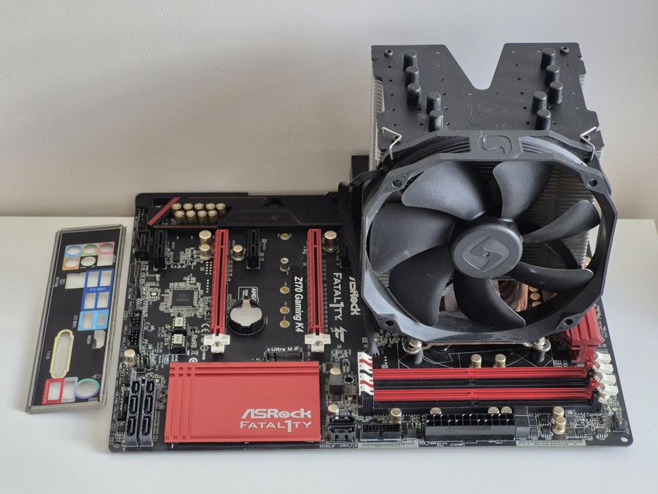 ASRock FATAL1TY Z170 GAMING K4 + Intel i5-6600K + SilentiumPC Fortis 3