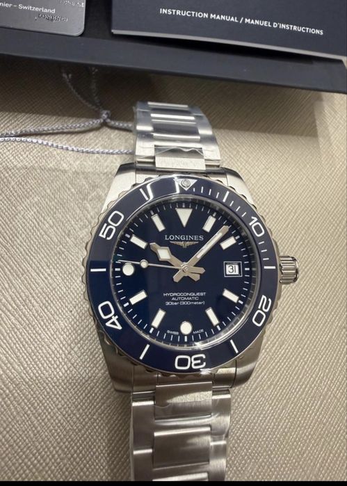 Longines Hydroconquest 39mm novo