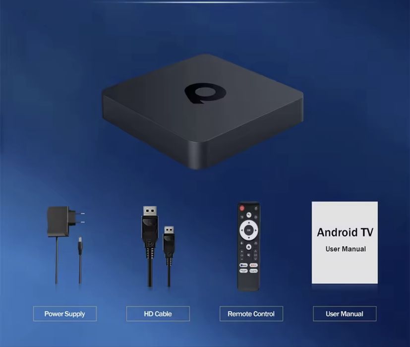 Приставка НОВАЯ ТВ 4/32 ! Android 14 Голосовой пульт