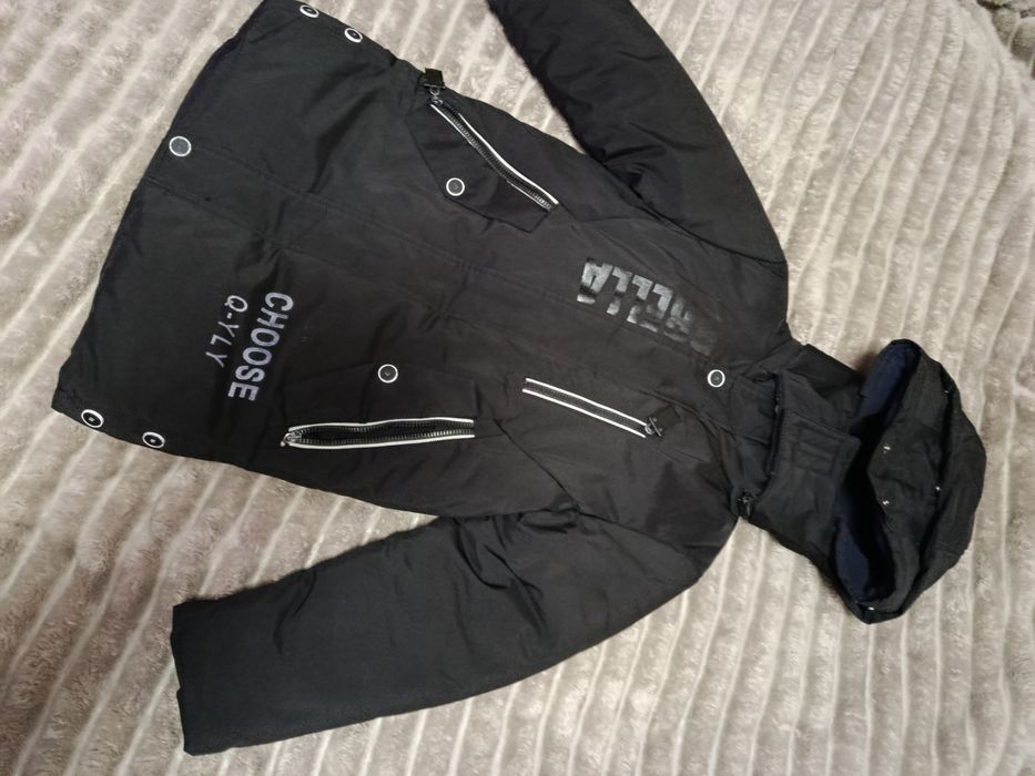 Куртка зимова на хлопчика р.122-128