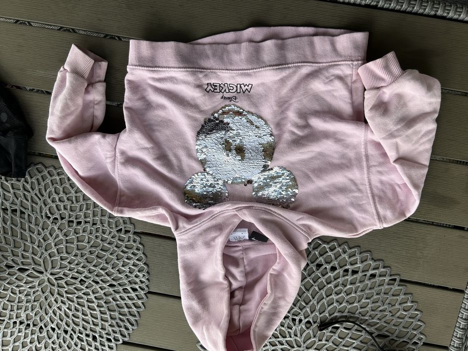 Zara bluza roz.116 mickey