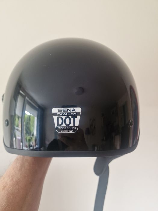 Kask SENA i Kask SCORPION obydwa z Interkomem, rękawice