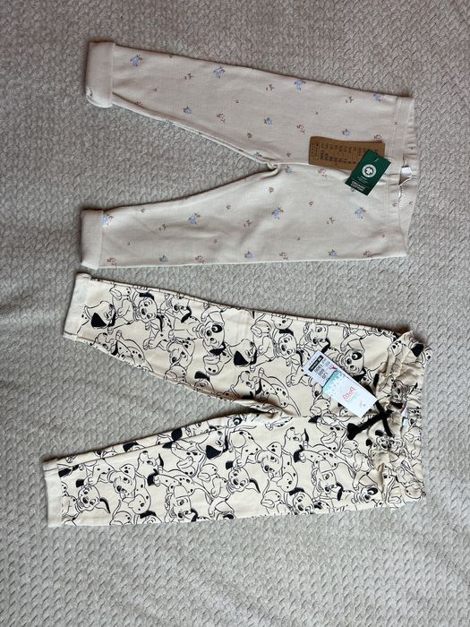Nowe leggnisy i dresy z dalmatyńczykami 98 organic cotton