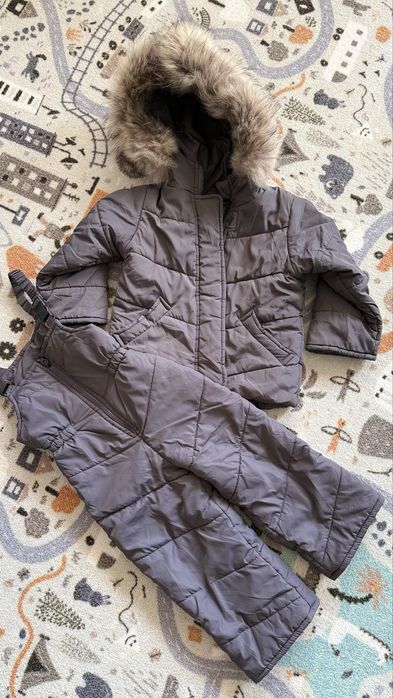 zimowy kombinezon z kurtką