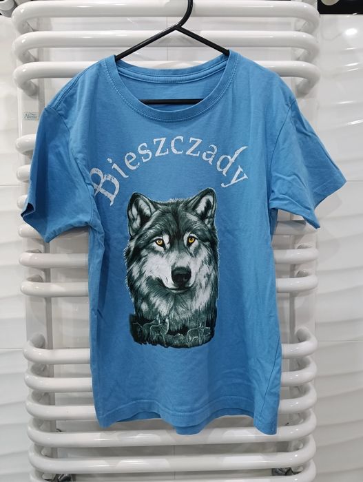 T-shirt bluzka z krótkim rękawem rozm. 122/128