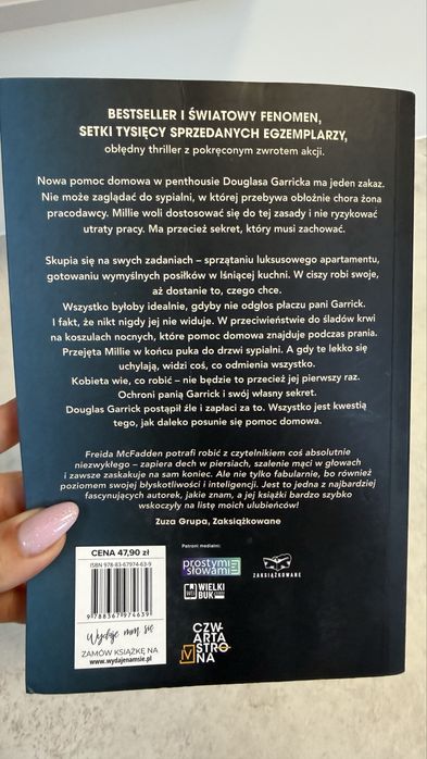Książka Pomoc Domowa Sekret Freida McFadden