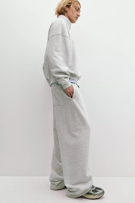 Широкі Штани (M-L) Pull&Bear Wide Leg Pants Оригінал Широкие Джогери