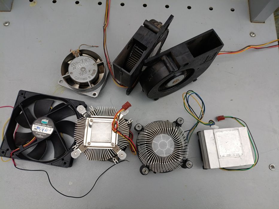 Кулеры, вентиляторы охлаждения