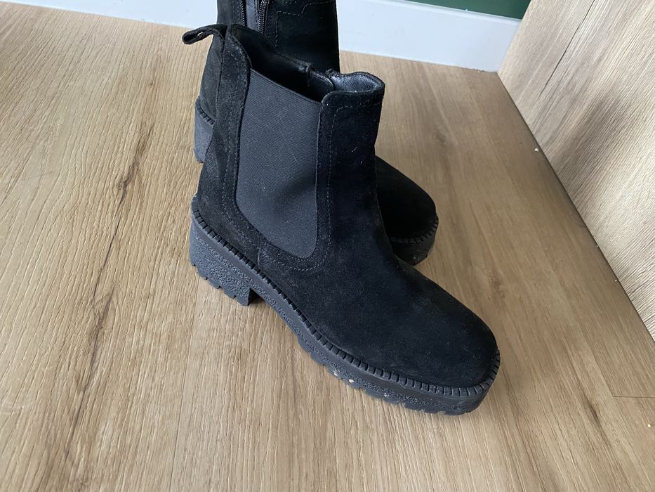 Buty Venezia botki na grubej podeszwie