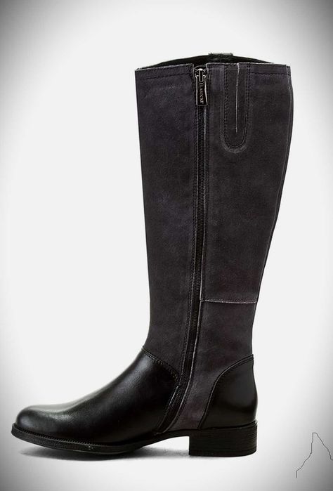 OKAZJA !!  KOZAKI Oficerki Lasocki Skóra Licowa Zamsz 36