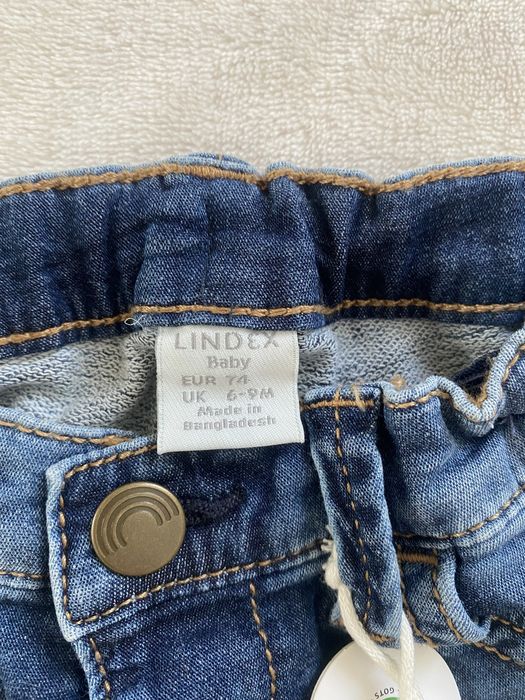 Шорти джинсові  Lindex baby 74 см