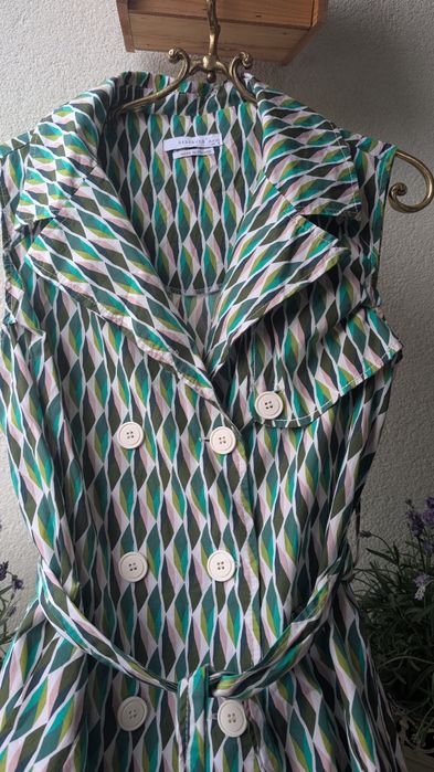 Reserved sukienka rewelacja 36, S, Bawełna, zapinana