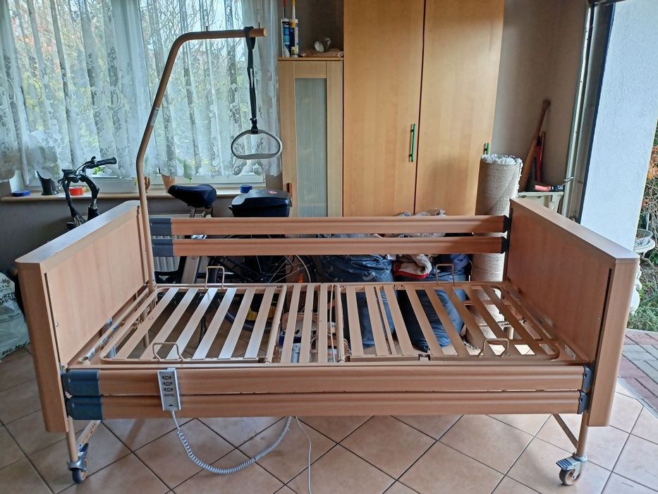 Łóżko rehabilitacyjne Burmeier Dali 4- funkcyjne elektrycznie regulowe