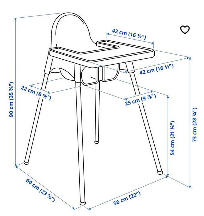 Pacote para crianca - CAMA, BANHEIRA e CADEIRA PARA BEBÈ