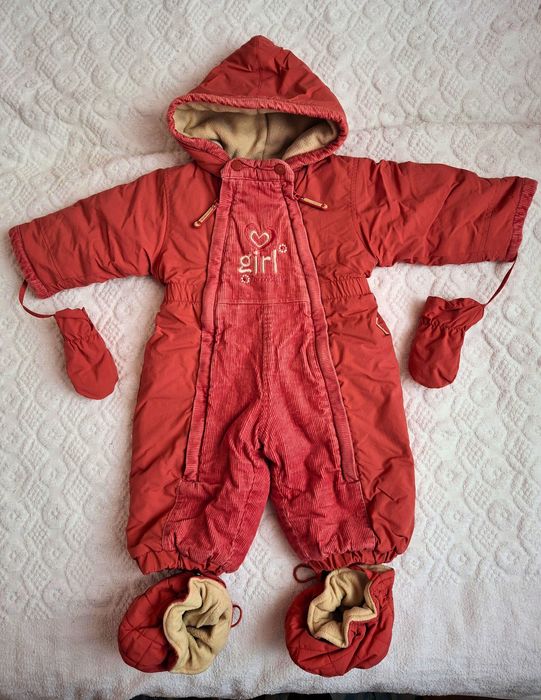 Дитячі зимові  речі конверт комбінезон шапка штани бандаж  грілка
