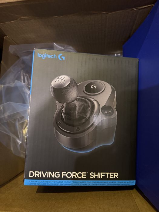 Logitech G923/H-shifter/pedals