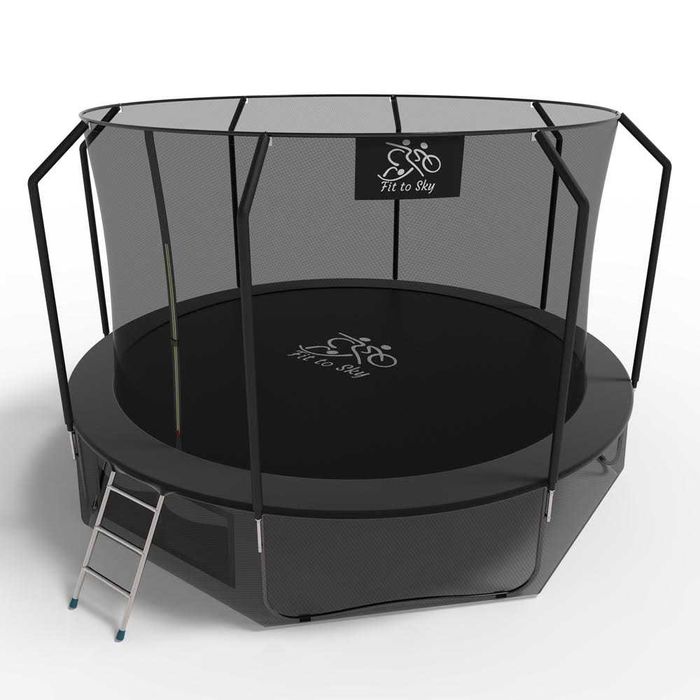 Батут для дітей з внутрішньою сіткою Fit to Sky 252 cm