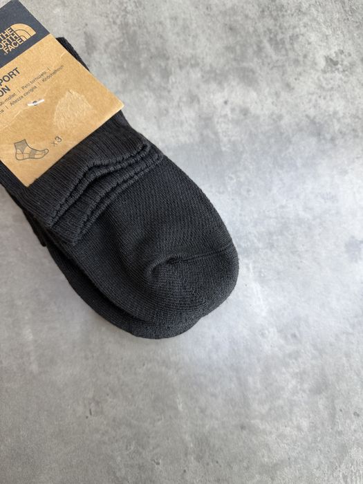 The north face multi sport cush quarter socks black шкарпетки